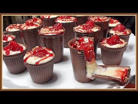 COMO FAZER COPINHO DE CHOCOLATE