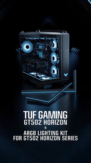 🔥Lookin’ for a glow up? Transform your #ASUS GT502 Horizon Series rig with the new ARGB Lighting Kit. ✨ ​ Light it up! ​ 👉🏼Lighting Kit: https://asus.click/ARGB-Lighting⁣​ 👉🏼GT502 chassis: https://asus.click/GT502-Horizon⁣ ​ #TUFGaming #pcbuilds | ASUS