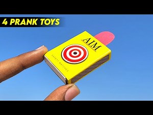 4 Best prank toys , how to make prank toy at home