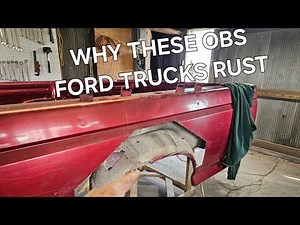 1993 f150, getting things ready for it. But this truck bed is WHY they rust.