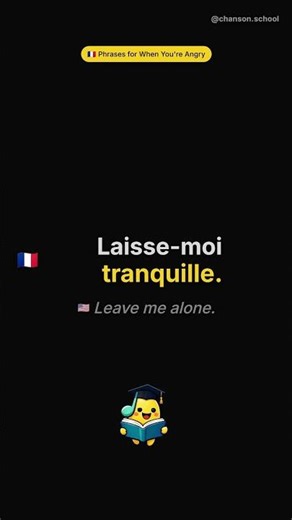 French phrases for when you're angry 😤🇫🇷 Part 2