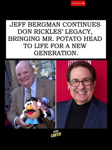 🥔🎙️ Jeff Bergman Honors Don Rickles’ Legacy as Mr Potato Head ❤️✨ #toystory5