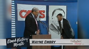 13 reactions | Northeast Ohio native and 5-time NBA All-Star, Wayne Embry, became the first African American GM and team president in NBA history with the Milwaukee Bucks. He later took on the same role with the Cavaliers, winning two NBA Executive of the Year awards. | FanDuel Sports Network Cleveland | Facebook