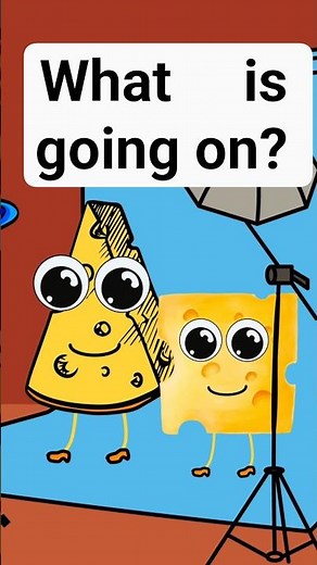 Say “Cheese!” — No, Really 🧀😂 #animation #cartoon #animationmeme