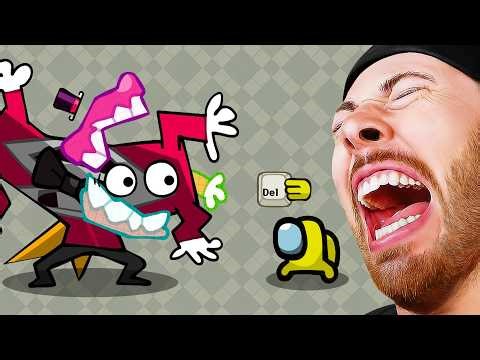 Among Us Mini Crewmate VS AMAZING DIGITAL CIRCUS! *FUNNY*