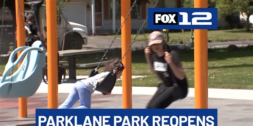 Parklane Park reopens in SE Portland with new playground, more green space