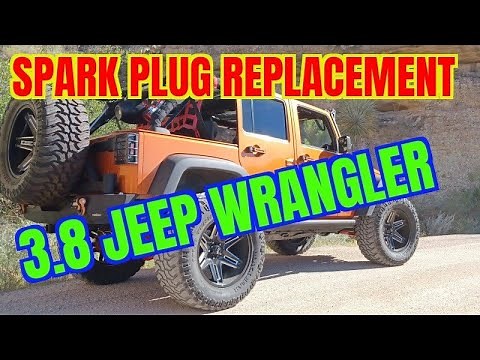 How to Change Spark Plugs In The 07 - 11 Jeep Wrangler JK (3.8 engine)