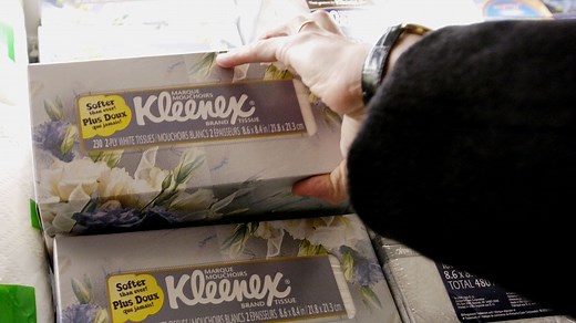 Kleenex facial tissue to be wiped from Canadian stores