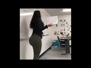 Big B%%ty teacher in class