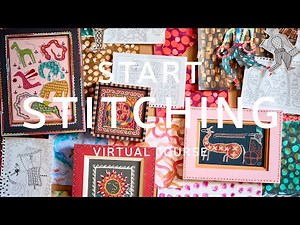 Start Stitching with The Fabled Thread - Embroidery Virtual Course