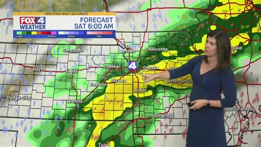 FOX4 Forecast: Showers and some chilly days