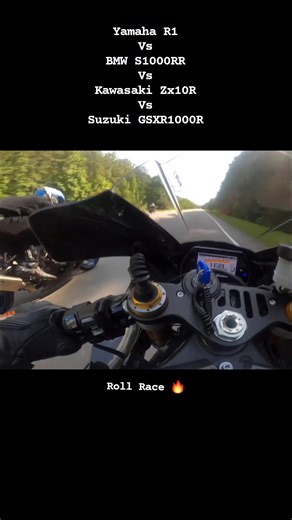 159K views · 4K reactions | Yamaha R1 vs S1000RR vs Zx10R vs GSXR1000RR Racing #bikers #yamahar1 #s1000rr #zx10r #fb #sports #viralpost2024シ #fblifestyle | Bike$DrageRacing | Facebook