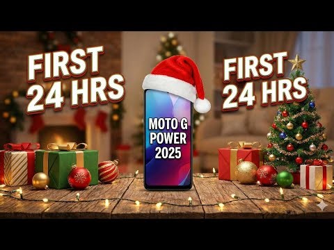 Vlogmas Day 12: My First 24hrs with Moto G Power 2025 ????