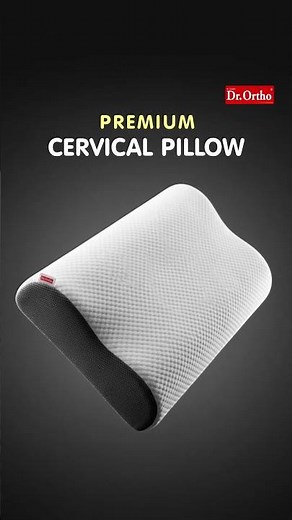 Experience the Comfort and Support of Dr. Ortho Premium Cervical Pillow 🛏️| Dr. Ortho