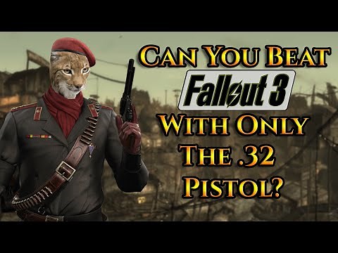 Can You Beat Fallout 3 With Only The .32 Pistol?