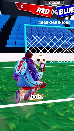 Futebol no Fortnite! Codigo: 4665-3655-1094