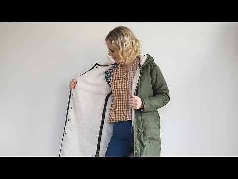 Laurens Grainline Tamarak Jacket in Quilted Mind the Maker Thelma Fabric