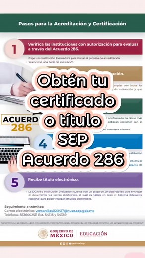 Obtén tu certificado o título profesional SEP Acuerdo 286 https://dgair.sep.gob.mx/acuerdo_286 #miércolesprofesional #estudios #experiencialaboral #autodidacta #certificación #títuloprofesional #profesionalización #ilustrafilia