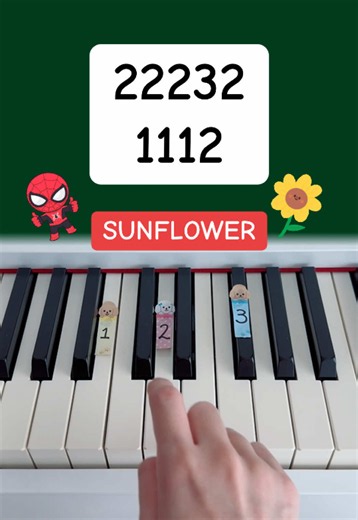 Sunflower - Post Malone ft. Swae Lee (Piano Tutorial) #simplypiano #easypianotutorial #pianotutorial #piano #spidermannowayhome