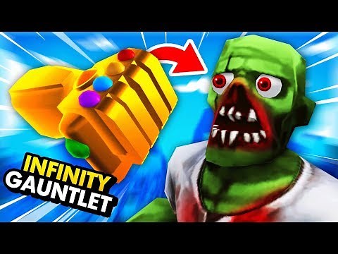 NEW Destroying Zombies With SECRET INFINITY GAUNTLET (Undead Development VR Funny Gameplay)