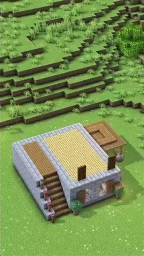 “Minecraft Build Tutorial: Easy Step-By-Step Structure #minecraft #minecraftshorts #buildtutorial