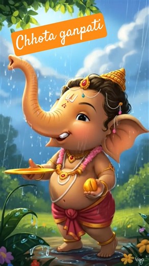 chhota ganpati🙂🙂#shorts #ganesh #cartun
