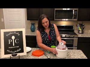 Pampered Chef Ice Cream Maker - Bubble Gum Ice Cream