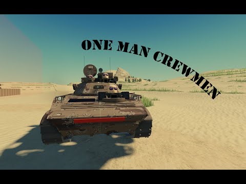 One man Crewman | Roblox | Multicrew Tank Combat 4