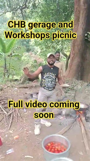 cover song CHB gerage and Workshops picnic