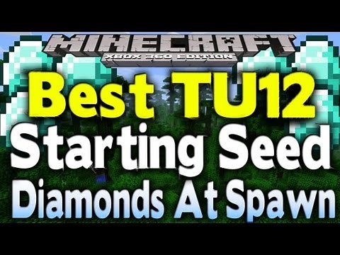 Minecraft Xbox 360 - BEST SURVIVAL SEED | EASY DIAMONDS & HUGE JUNGLE (Seed Spotlight) [TU12]
