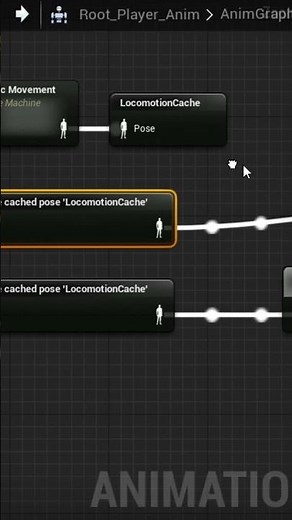 How to set up an ANIM GRAPH in Unreal Engine Quick Look #gamedevelopment #unrealengine