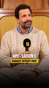 "Ils n'ont pas la même vision de l'éducation du tout" Mehdi Nebbou nous parle de Karadec, son personnage dans la série HPI. Un vrai papa poule, qui découvre comment gérer sa vie entre relation avec son ex compagne et l'arrivée de bébé 🍼 Avez-vous regardé la nouvelle saison de "HPI" ? 👀 | AlloCiné