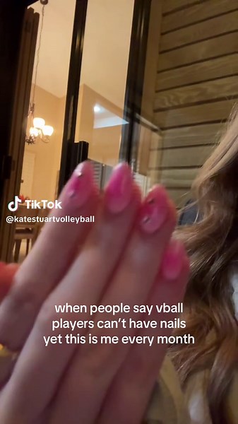 Volleyball Players Can Have Stylish Nails Too