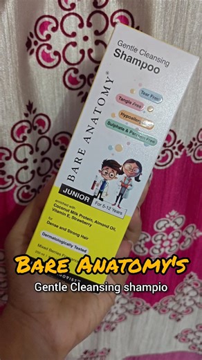 Manisha Sharma on Instagram: "Bath time is more than just cleansing — it’s a moment of comfort, care, and bonding 🤍 That’s why I choose Bare Anatomy Baby Shampoo for my little one. Its tear-free, gentle formula cleanses softly without stripping natural moisture, keeping baby hair fresh, soft, and healthy 🫧✨ No harsh chemicals, no worries — just mindful care for delicate baby scalps, every single wash. Hashtags: #BareAnatomyBaby #bareanatomy #toxinfree #GentleBabyCare #BabyBathRoutine"