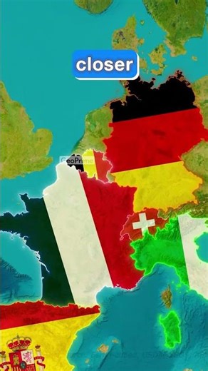 How Many Countries Does France Really Border The Number Will Surprise You! 🔥#shorts #short