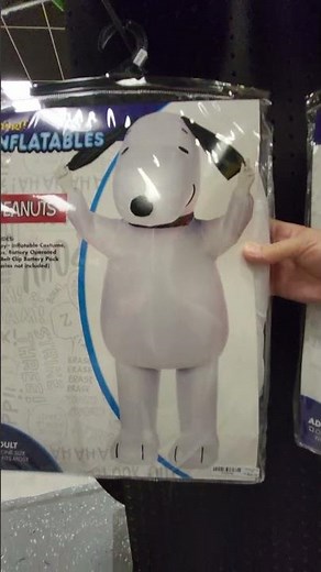 Life Size Snoopy Inflatable Halloween Costume | Spirit Halloween 2023