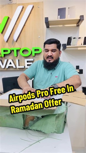 AirPods Pro 2 Free In Ramadan Offer Buy Any Laptop Or Any Tablet Get AirPods Pro 2 Free Free Free ✨ Laptop Wale Mega Outlet ✨ Jahan quality ho sachai ke saath 🤝 📍 Office No 15, 15th Floor, United Center, Saddar Karachi 📞 0341 2121 029 Khareedari ho itminaan aur bharose ke saath 🤍 #Laptop #LaptopWale #trending #viralvideo #fyp