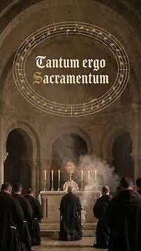 Tantum Ergo Sacramentum 🧎 Traditional Melody Gregorian Chant #catholic #tantumergo #gregorianchant