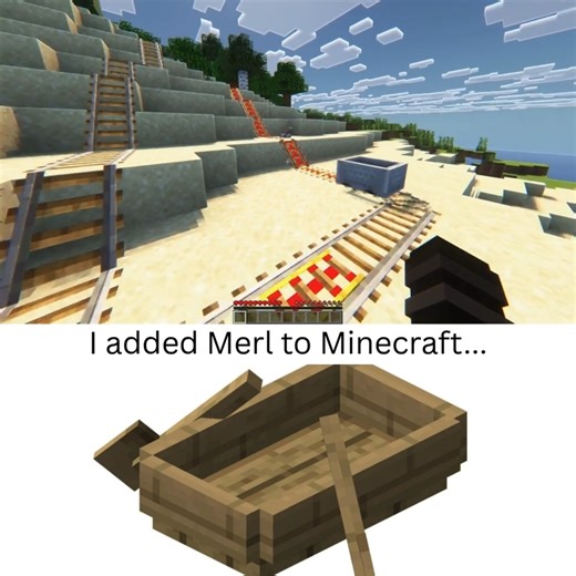 I added Merl to Minecraft... | Tutorial the Mc