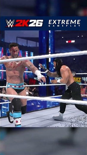 THE FINAL SHOWDOWN! CM Punk (c) vs Roman Reigns: WrestleMania 42 (WWE 2K26)
