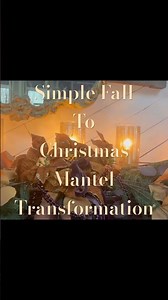 See The Chic & Cozy Mantel Makeover for Christmas!