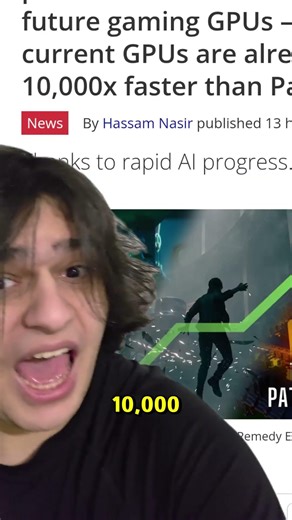 Future Path tracing performance.. #iwantmorecheese #tech #ai #nvidia