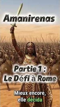 Amanirenas - Partie 1 : Le Défi à Rome #storytelling #empiresetlégendes #histoire #civilisations #do