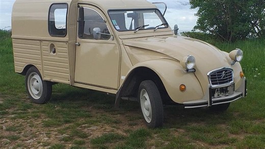 1975 Citroen 2CV Beige Manual, 4 speed Left Hand Drive in...