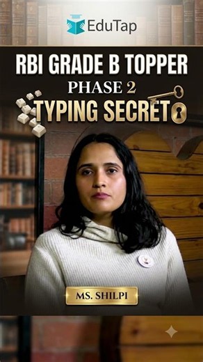 RBI Grade B Topper Reveals Typing Speed Strategy | Keyboard-Only Practice for Mains Success
