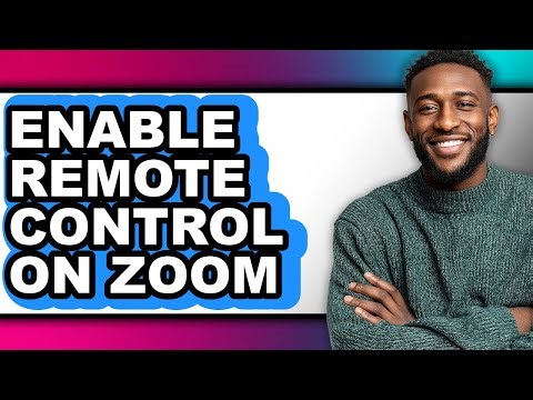 How to Enable Remote Control on Zoom - Easy Guide