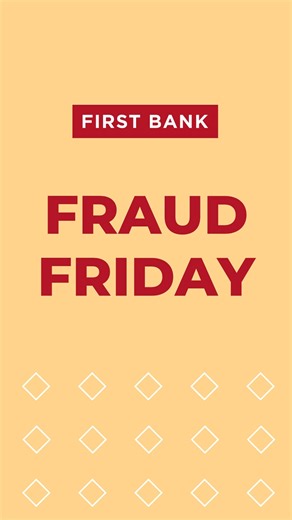 It's not uncommon for fraudsters to mimic legitimate charities, using real names and fake websites to trick generous donors. Before you give, verify your chosen charity on charitynavigator.org or your state's registry, and watch out for copycat URLs that might misdirect your donation. Stay scam smart and follow us for more tips! #FightingFraudFriday #FraudTips | First Bank