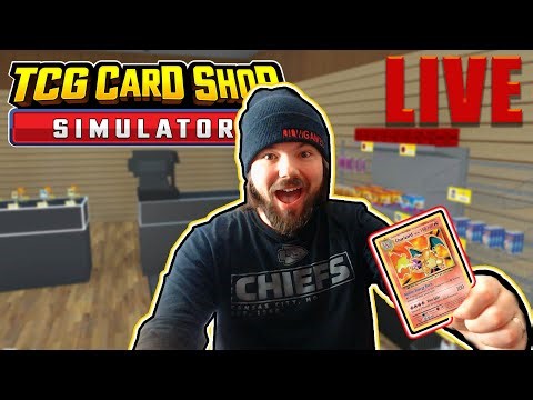 🔴 LIVE | TCG Card Shop Simulator! Using a Pokémon Mod!