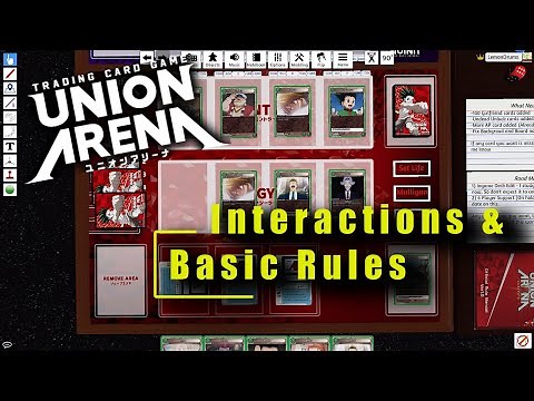 Union Arena Rules and Interactions YOU need to know at your Super Prerelease!