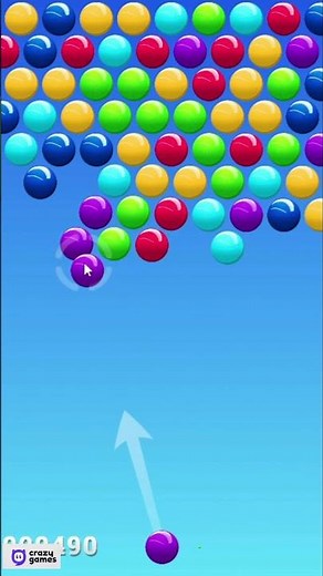 Smarty Bubbles Gameplay | Endless Bubble Shooter Match-3 Game | Relaxing Pop Game - EP - 94 - Short